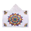 DIY PU Diamond Painting Tissue Box Kit Desktop Tissue Holder with Rhinestone Diamond Desk Decorative Tissue Box for Adults Desktop Storage Organizer (Mandala)