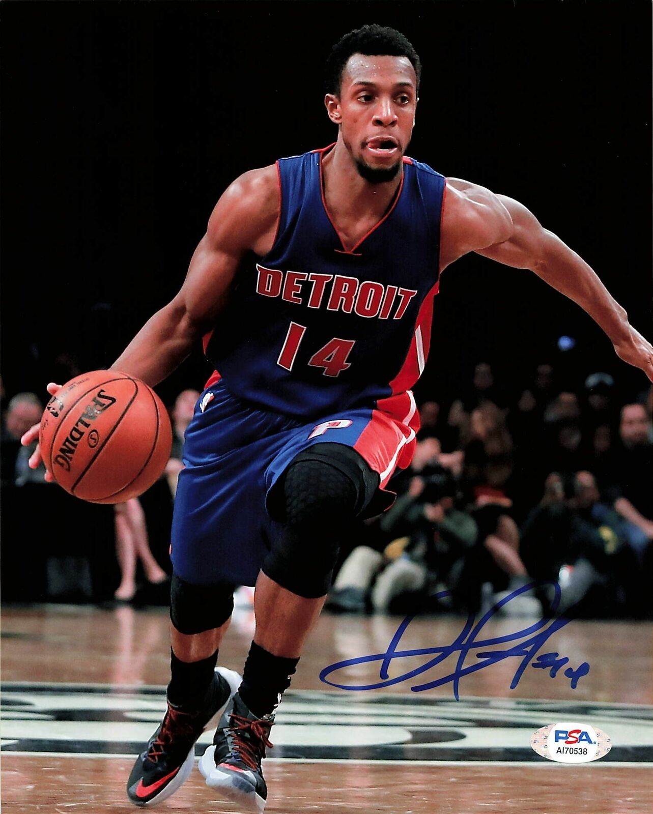 ISH SMITH signed 8x10 Photo Poster painting PSA/DNA Detroit Pistons Autographed