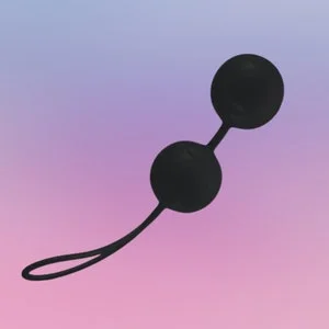 pornhint Pornhint Heavy Kegel Ball Silicone Ben Wa Ball, heavy love balls for advanced users, pussy balls, geisha balls, 83 g, 3.5 cm &macr;