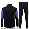Joyfball 2025/2026 Barcelona Long Zipped Jacket Black Football Jersey 1:1 Thai Quality