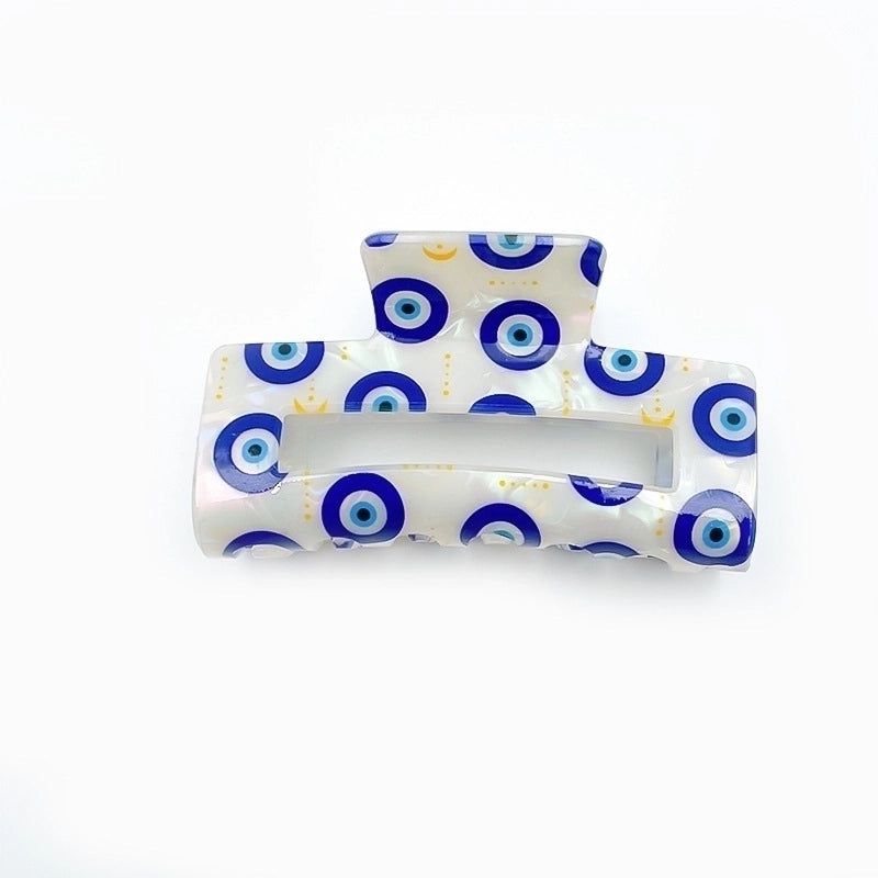 Women’s Casual Minimalist Eye PVC Hair Claws