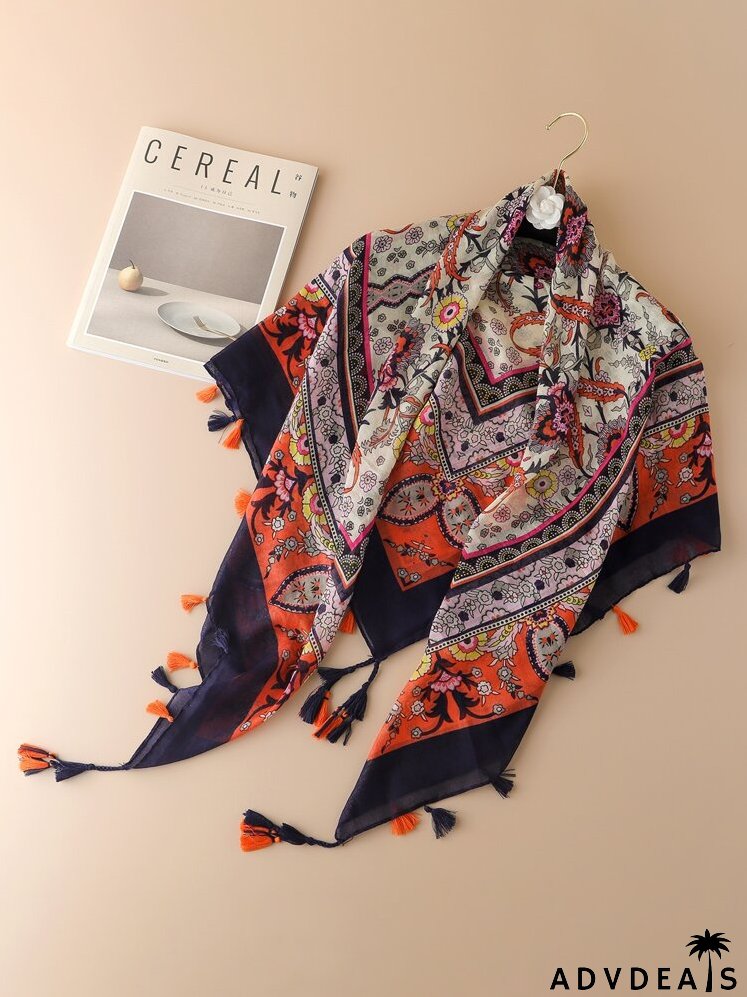 Ditsy Floral Print Bandana