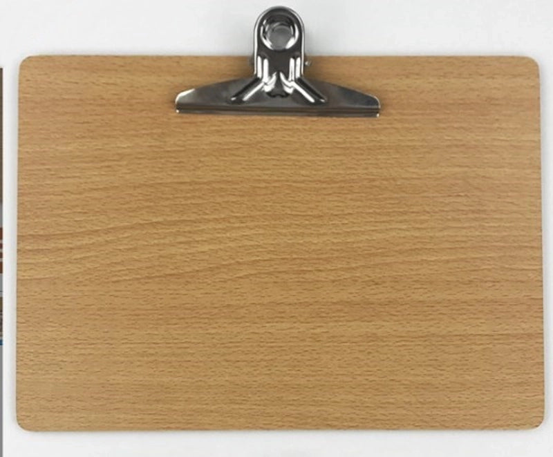 1 Piece Solid Color Class Learning Daily Mdf Height Density Plate Classic Style Folder