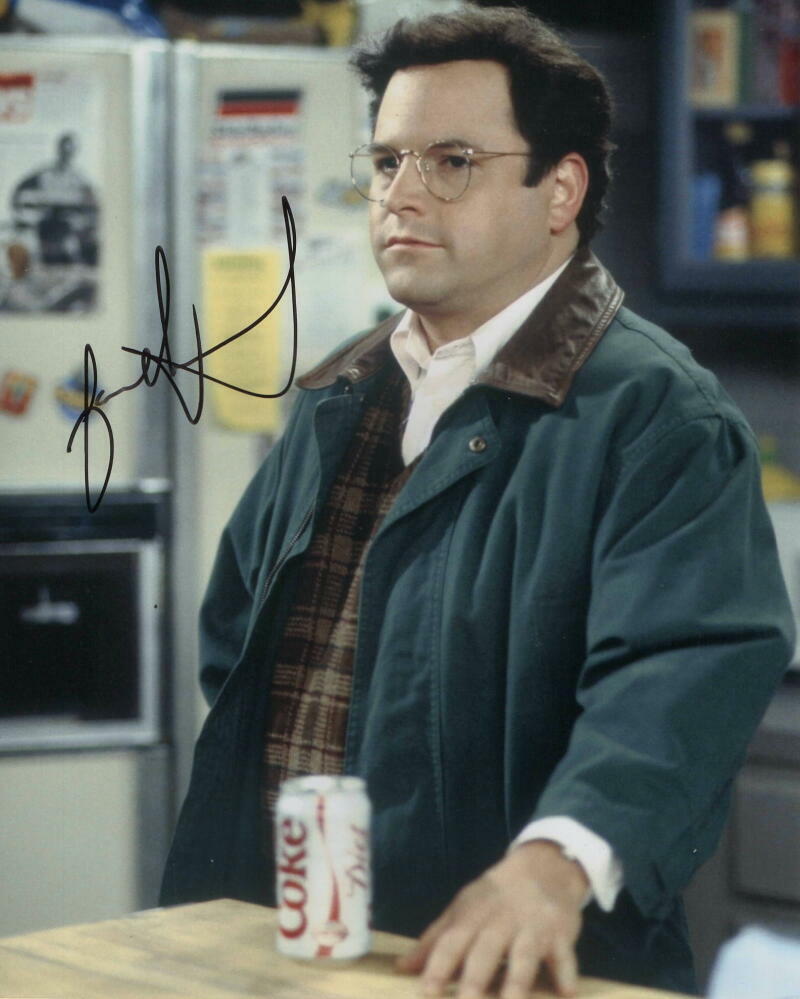 JASON ALEXANDER SIGNED AUTOGRAPH 8x10 Photo Poster painting - SEINFELD 'S GEORGE COSTANZA RARE