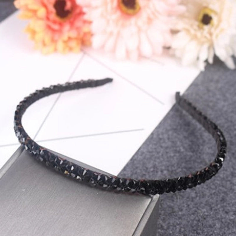 Adult Children’s Korean-style Crystal Hair Band Face Wash Headband Headwear Cute Tassel Student Hair Strap Hair Accessories Female