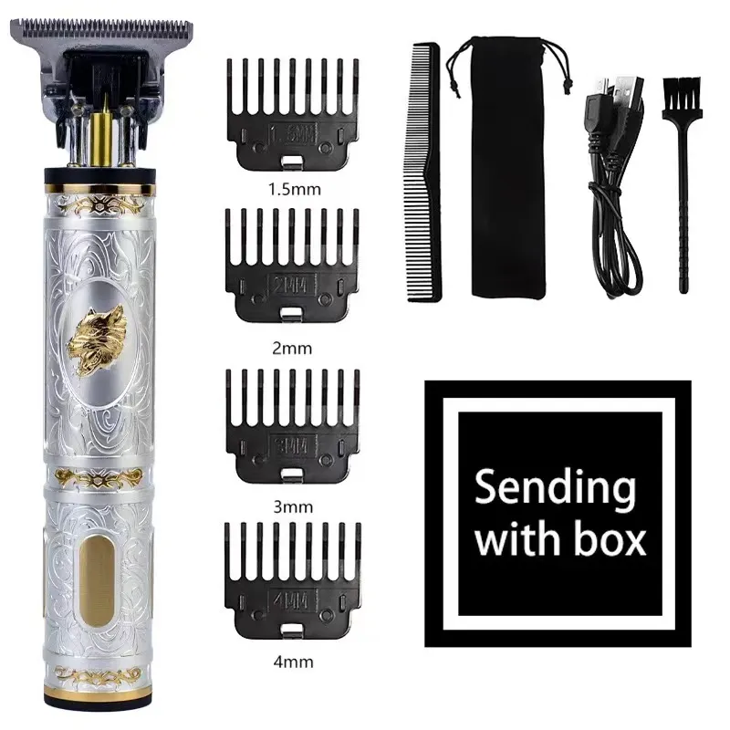 *TRENDING* The Beard God - Engraved Metal Precision Trimmer