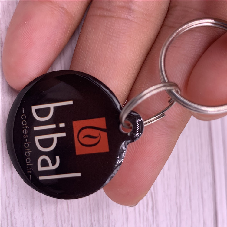 high quality custom epoxy rfid resin keyfob