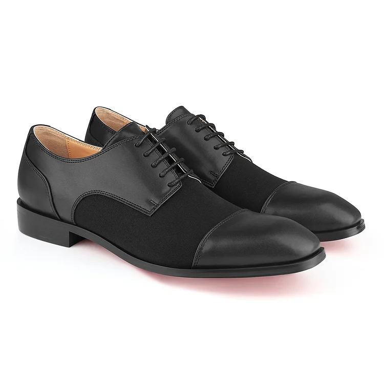 Gentleman's Oxford Shoes Red bottom Classic Lace Up Formal Shoes VOCOSI VOCOSI
