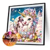 (40*40cm)Unicorn - Full Round Drill Diamond Painting