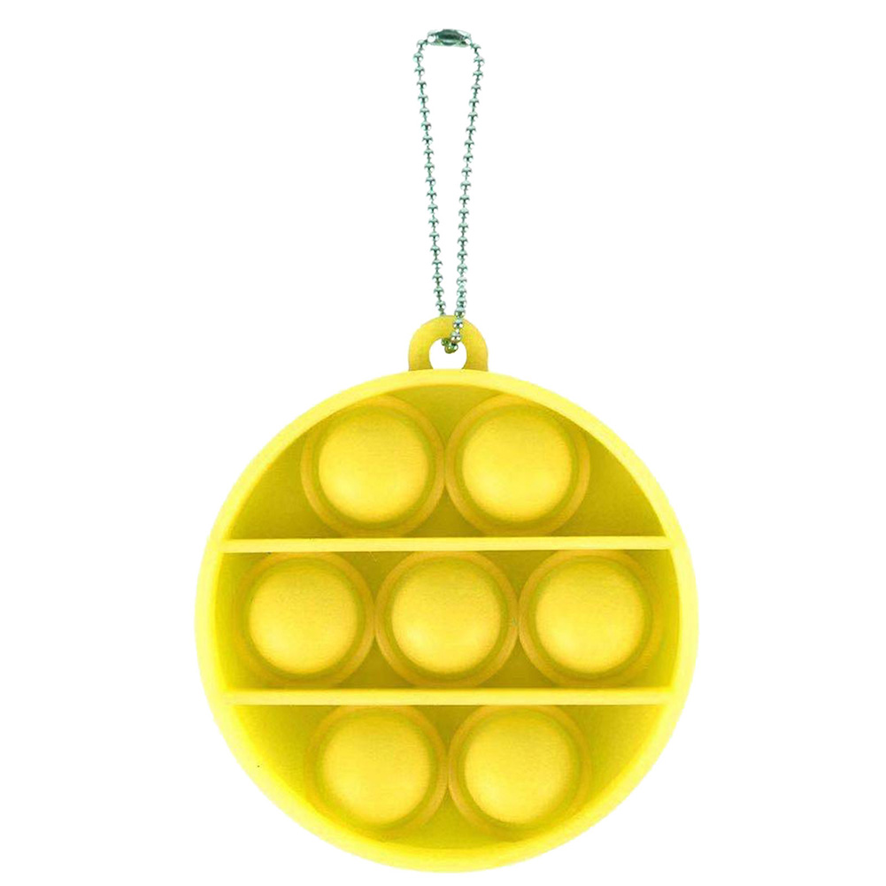 

Round Yellow - Keychain Pendant, 501 Original