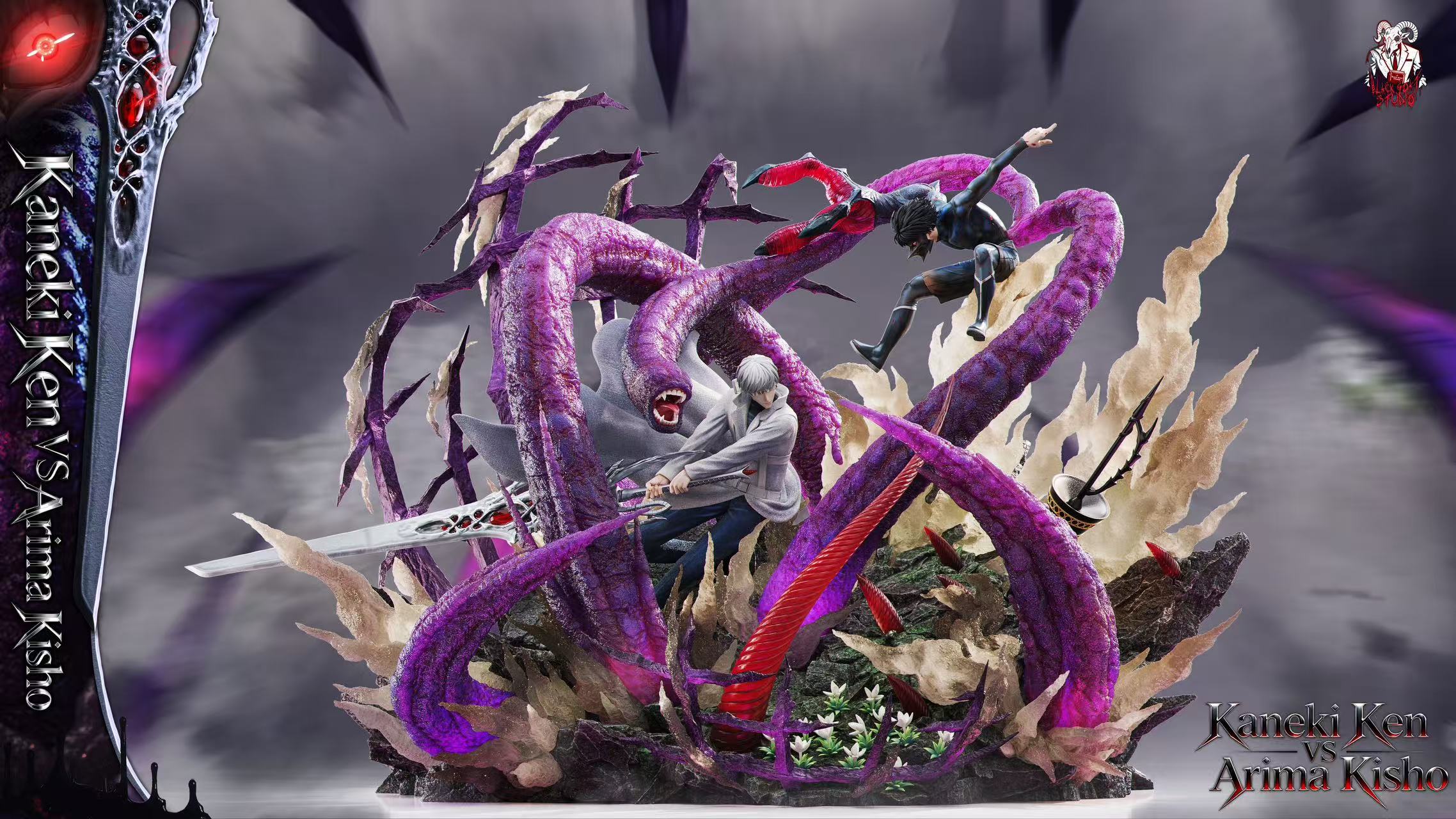 Black Goat Studio -  Kaneki Ken VS Arima Kisho 1/6 Statue(GK)-