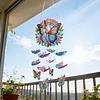DIY Diamond Painting Double Sided 3D Wind Chime Pendant Hanging Kit