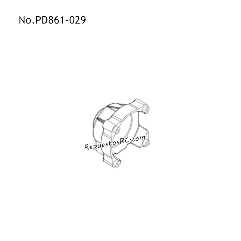 PD RACING TR10 Piezas para Juguetes RC Caja de Cambios Central Compuesta PD861-029