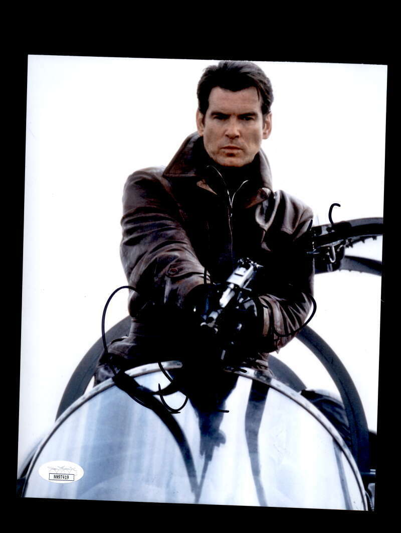 Pierce Brosnan JSA Coa Signed 8x10 James Bond Photo Poster painting Autograph