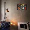 J&rsquo;aime mes dames poulet - Panneaux en &eacute;tain m&eacute;tallique(20*30cm)