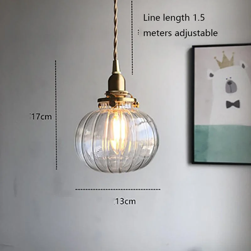Nordic Glass Pendant Lights Lighting Modern Industrial Art LED Pendant Lamp Kitchen Hanging Lamp Bedroom Living Room Home Decor