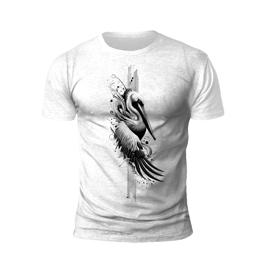 Elegant Crane T-Shirt