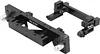 AMK 1/10 RC Crawler Car Land Cruiser LC80 ABS Interior Body Mount Roof Rack Bull Bar Bumper Snorkel LED Lights for SCX10 TRX4 Redcat (Vent Visor)