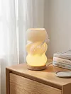 Striped Small Night Light Lamp Brightness Dimmable Aesthetic Ambient Lamp for Bedroom Living Room Christmas Birthday Party