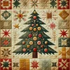 (Multi-Style) Christmas Snowman Tree-11CT Stamped Cross Stitch 40*40cm
