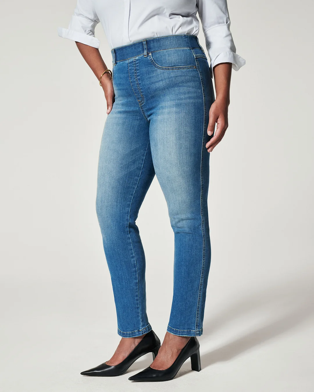 Ankle Straight Leg Jeans, Vintage Indigo