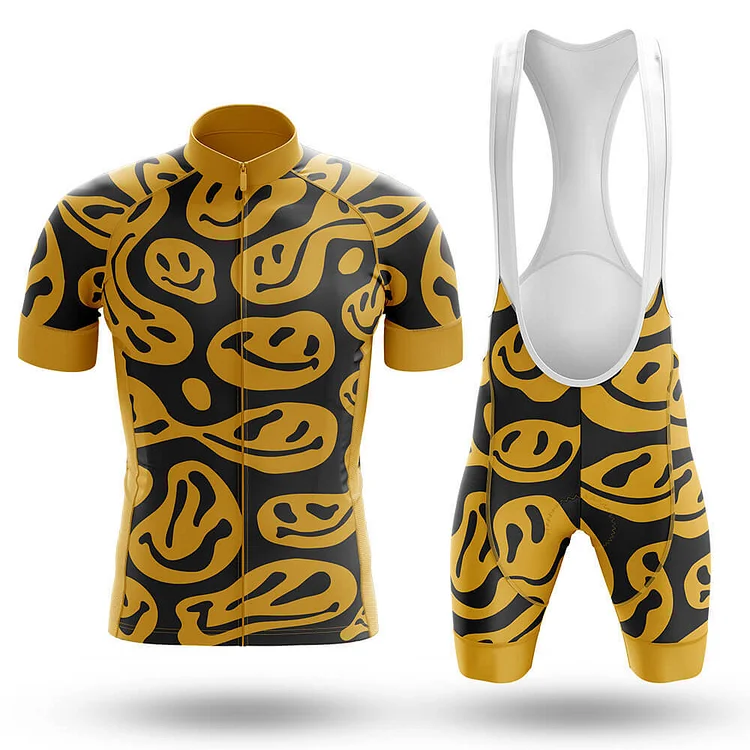 Melted Smiley Face Men's Cycling Kit