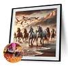 (50*50cm)Horse - Full Round Drill Diamond Painting