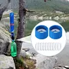 2 Pcs Water Filter Coupling Kit Filtration Cleaning Couplings for Hiking Camping