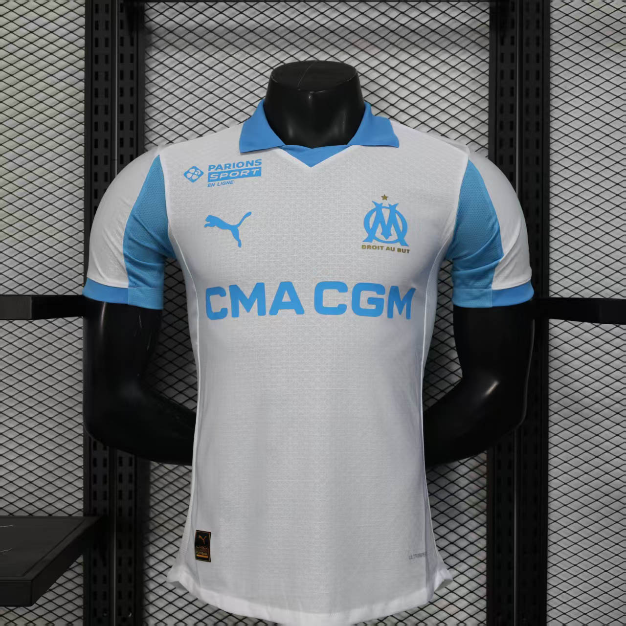 2025-2026 Player Version Olympique Marseille Home Football Shirt 1:1 Thai Quality- Maxi Kit