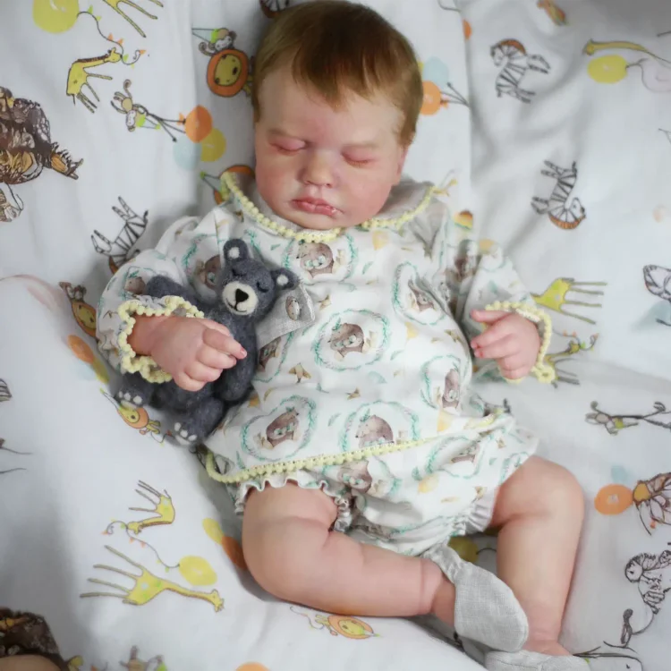 20" Cute Realistic Handmade Sleeping Girl Reborn Baby Doll Kainda,Play with Children：Realistic Reborn Baby Dolls By Rsgdolls®