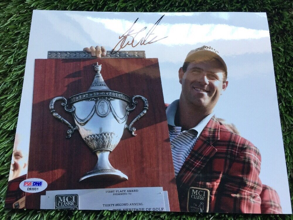 Stewart Cink Signed Auto Ga Tech 8x10 Photo Poster painting PSA/DNA COA