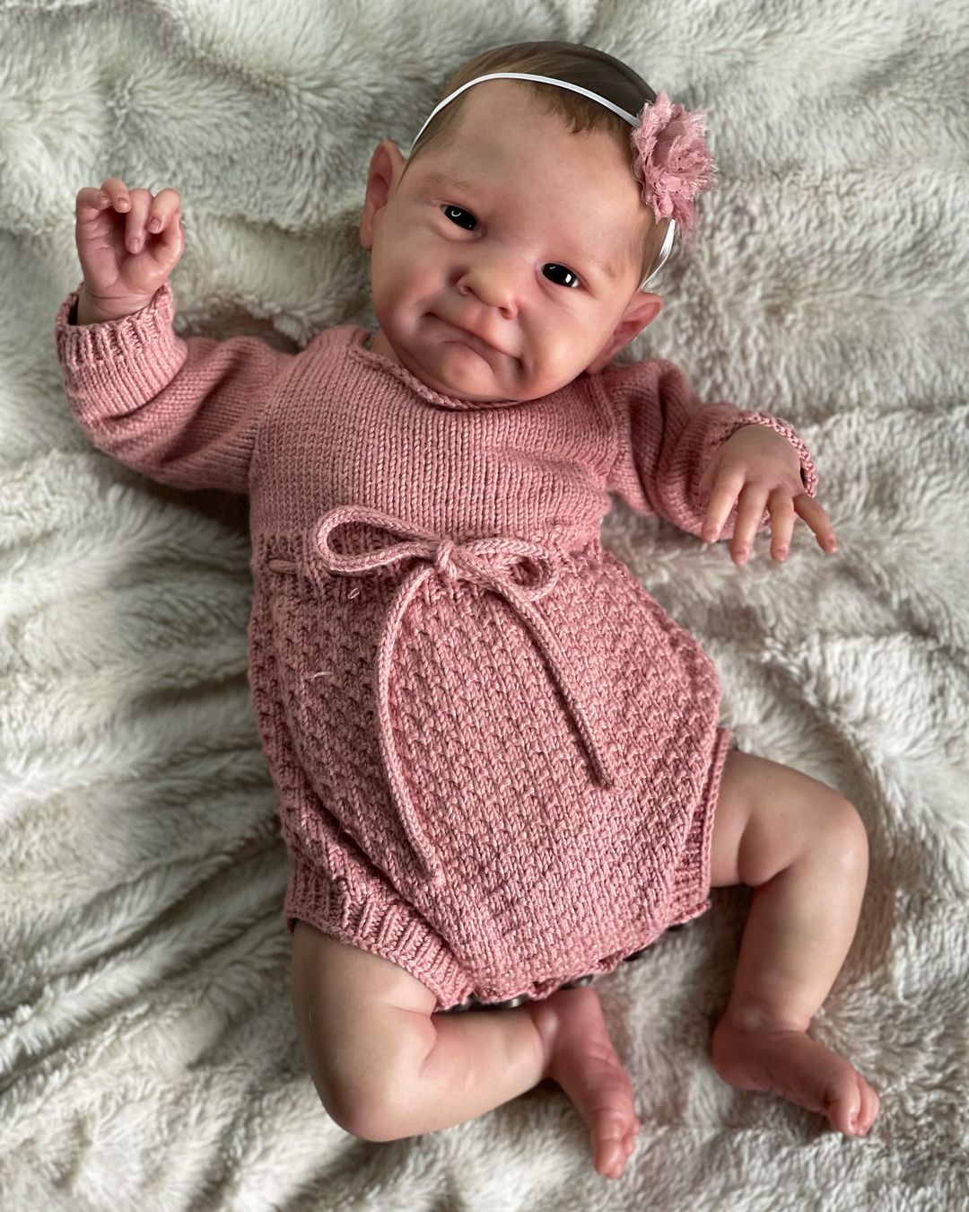 19 5 Newly Lifelike Reborn Baby Eva Realistic Fake Baby Toy 19 5 Newly Lifelike Reborn Baby Eva Realistic Fake Baby Toy