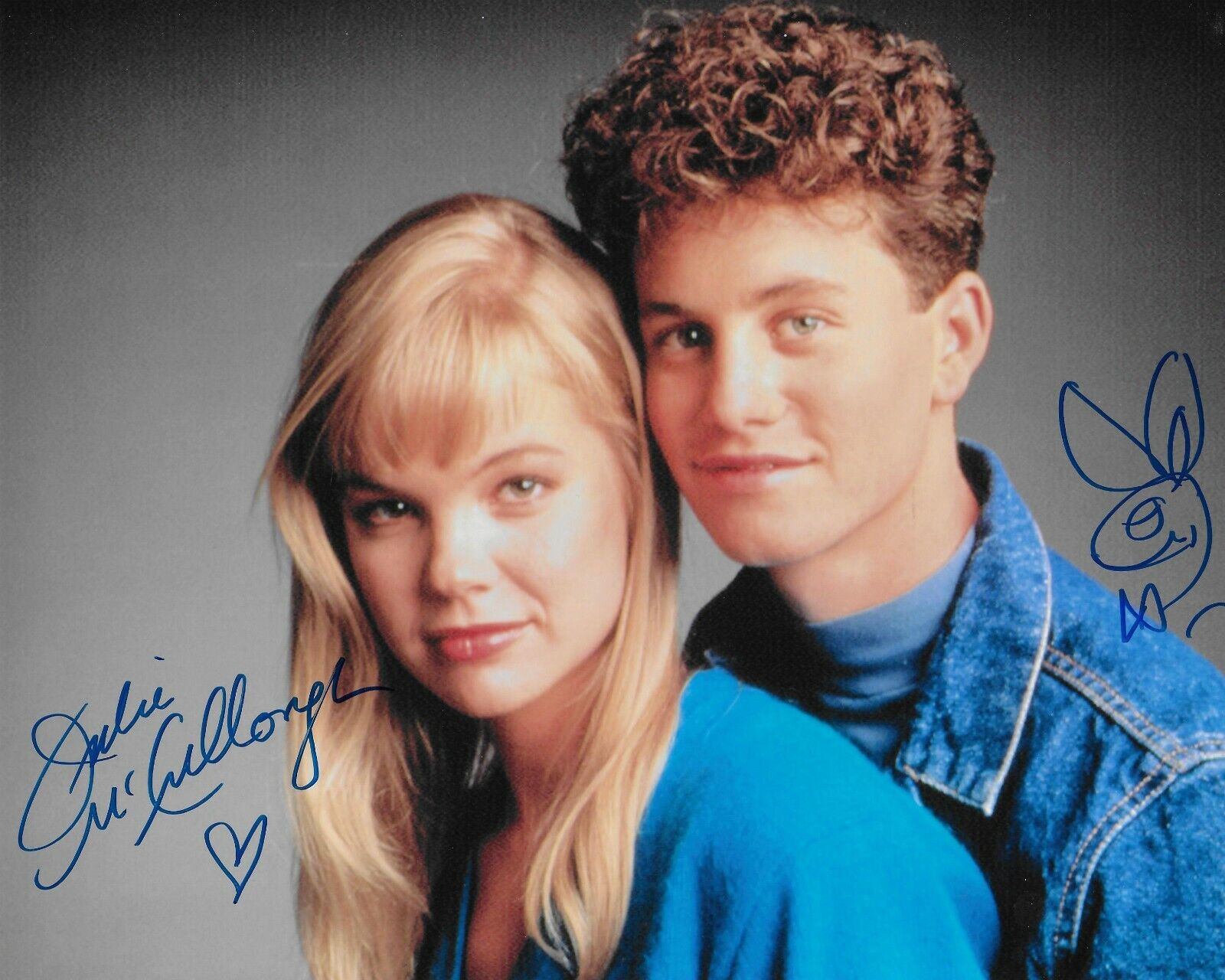 Julie McCullough Growing Pains Original Autographed 8x10 Photo Poster painting #5