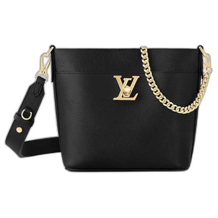 Louis Vuitton LV Lock and walk handbag Black
