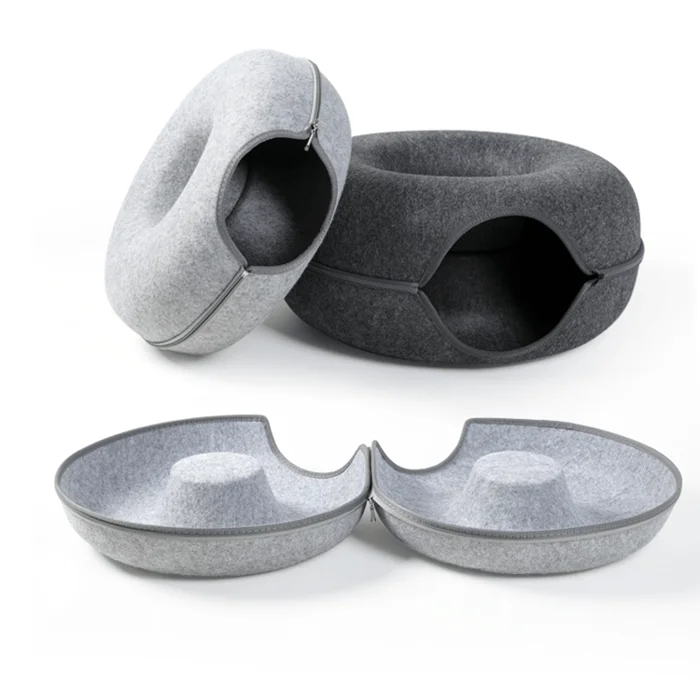 Felt Tunnel Cat Nest😻BUY 2 FREE SHIPPING