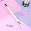 Stylo de peinture au diamant avec cire rechargeable stylo à cire pour diamant art ongle bricolage (d)