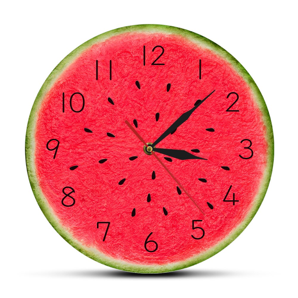 

Summer Fruit Watermelon - Frameless Acrylic Wall Clock, 501 Original
