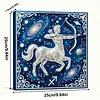 Framed Sagittarius - Pearls Painting Kit DIY Diamond Painting Pearl Dot Crafts 25*25CM