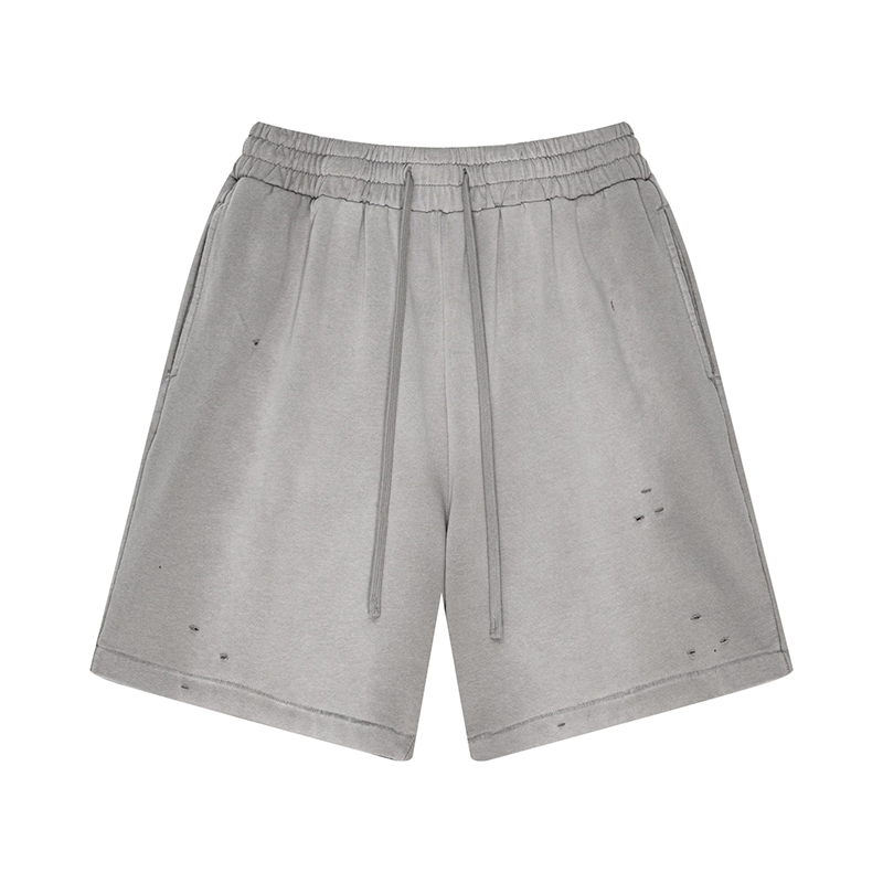 Vintage Washed Ripped Shorts