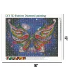Colorful Cartoon Butterfly  | Full Round Diamond Painting Kits
