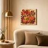 DIY Pre-Framed Autumn Festival Button Art Canvas Kit