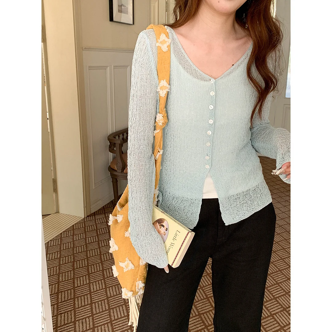 Sdrawing Sdrawing Morning With Chest Pad Temperament Generous Collar Slings Mid-Early Autumn New ZY1464