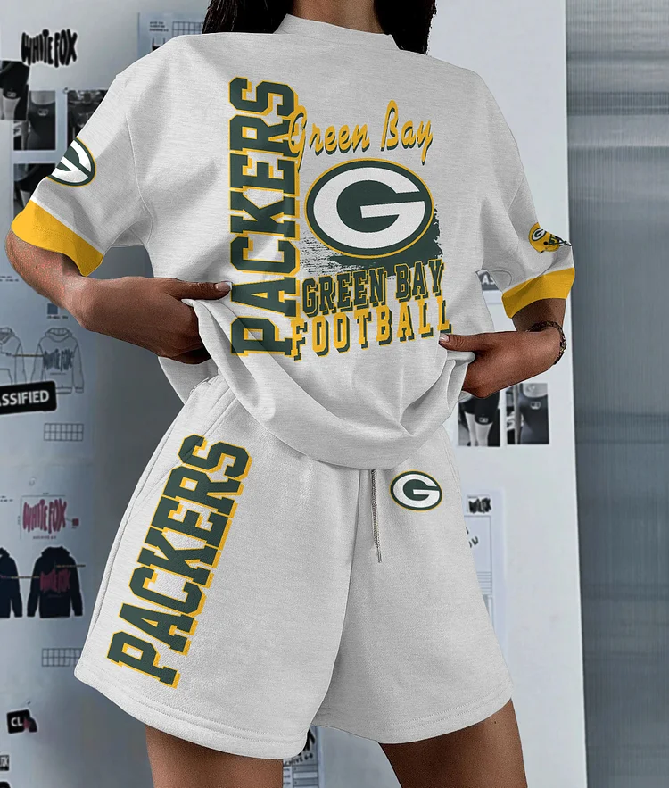Green Bay Packers Limited Edition Top And Shorts Two-Piece Suits