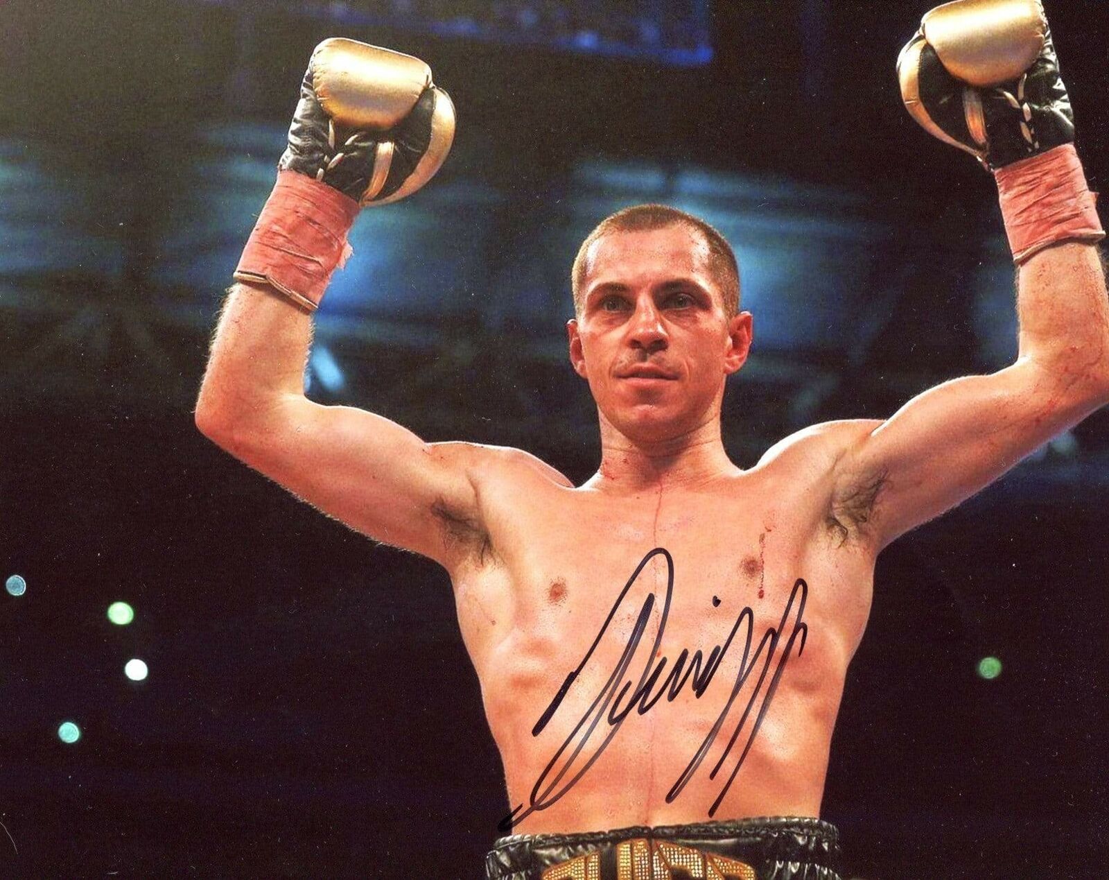 Scott Quigg BOXER autograph, In-Person signed Photo Poster painting