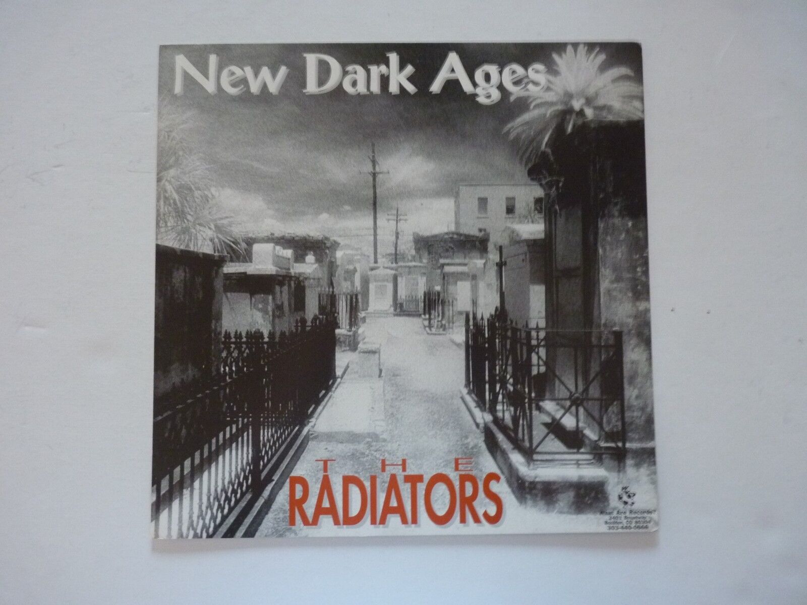 The Radiators New Dark Ages LP Record Photo Poster painting Flat 12x12 Poster