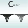 Low Rise Sexy Ice Silk Transparent Ultra Thin Seamless Thong