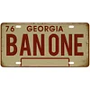 BANONE - Car License(6*12Inch)