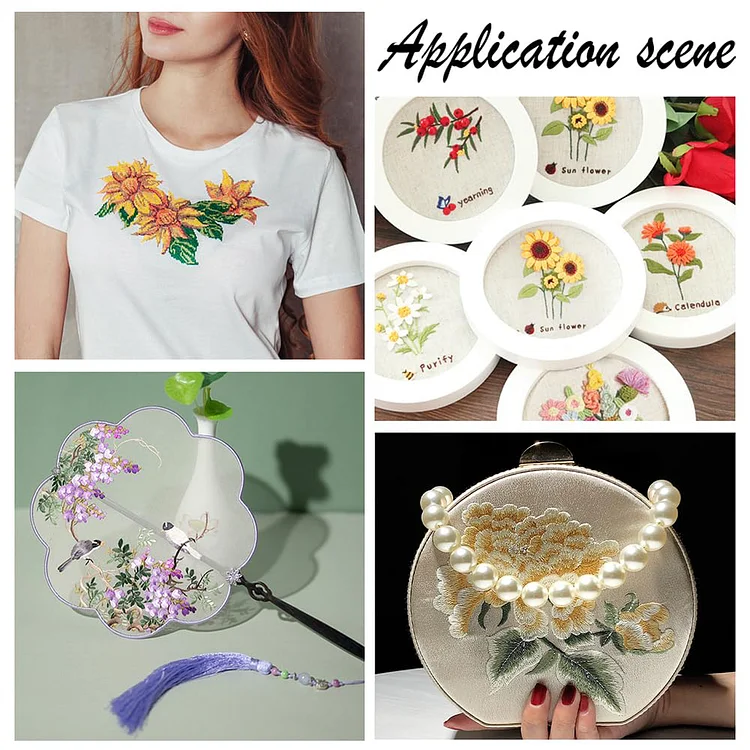 1pc Plastic Embroidery Hoop Sugar Color Embroidery Hoops Plastic Circle