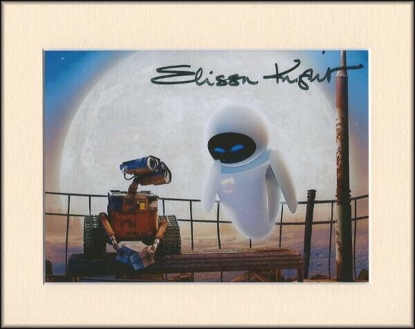 ELISSA KNIGHT DISNEY PIXAR WALL-E PP 10X8 MOUNTED SIGNED AUTOGRAPH Photo Poster painting PRINT