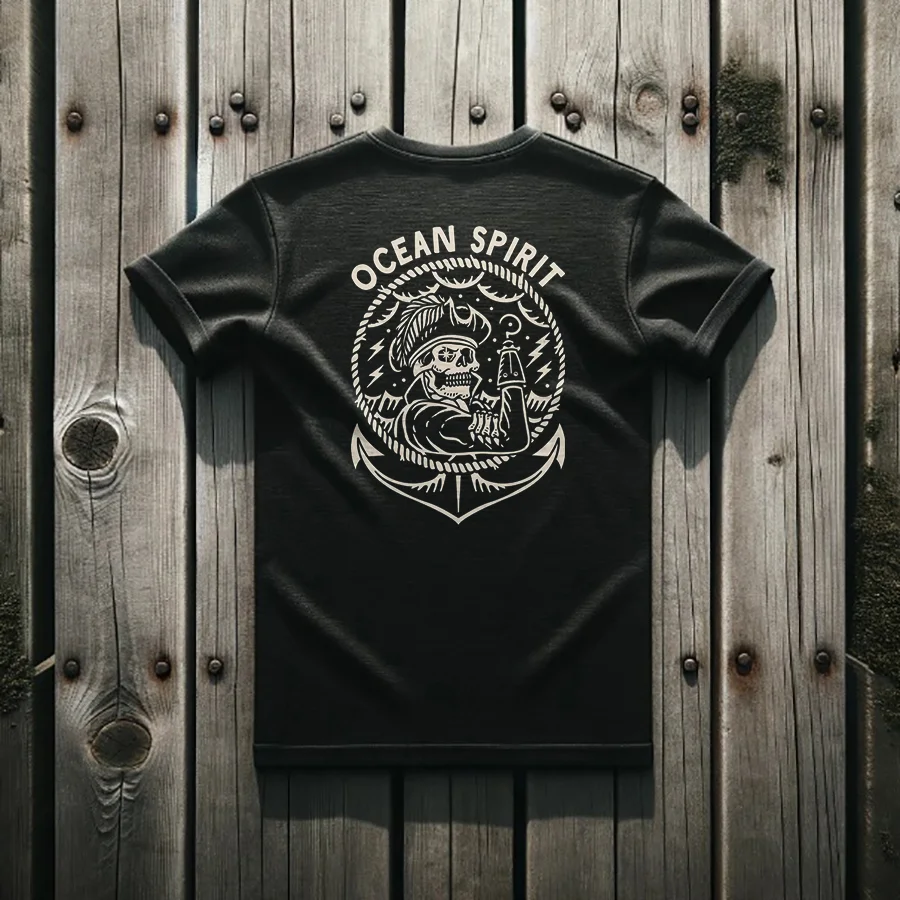 Ocean Spirit Printed Men's T-shirt